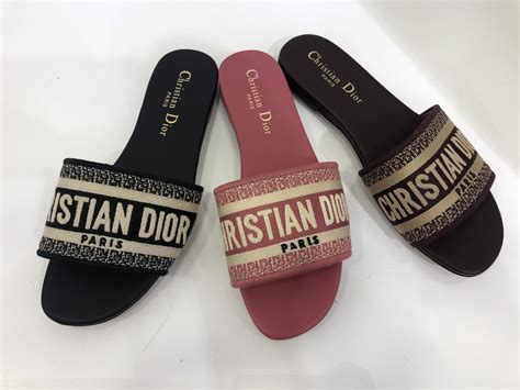 dior sandals for ladies|christian dior slippers price.